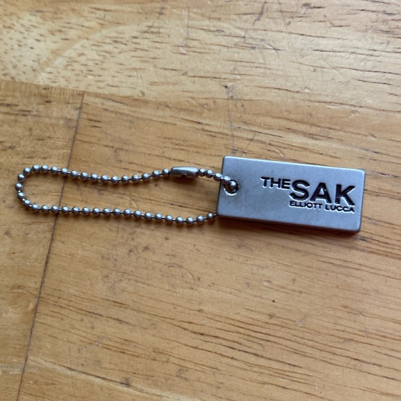 The Sak Bag Charm or Keychain silver - Picture 2 of 3
